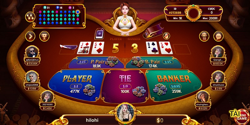 Baccarat là sự lựa chọn của nhiều game thủ khi truy cập nhà cái Kubet